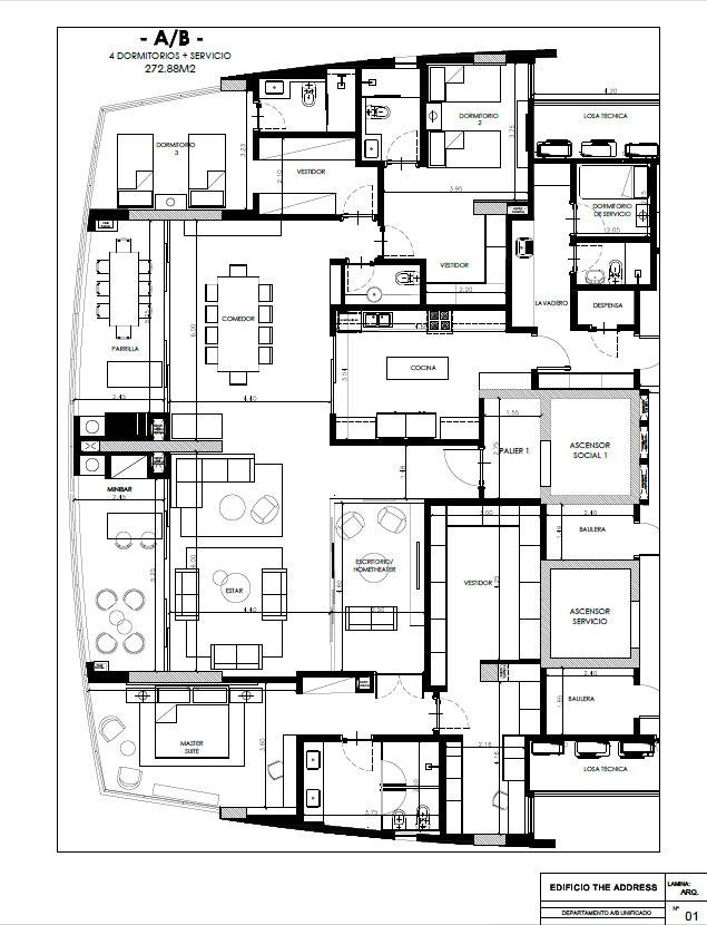 ALQUILO DEPARTAMENTO PREMIUN - EN EDIFICIO THE ADDRESS! — foto 3