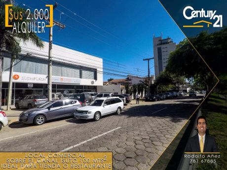 Sobre Canal Isuto Local Comercial En Alquiler 100 Mts2