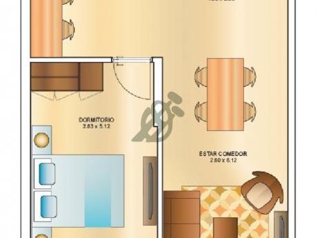 Un Dormitorio Al Frente, Terminaciones Unicas, Entrega 2019, Solicite Carpeta De Apartamentos.