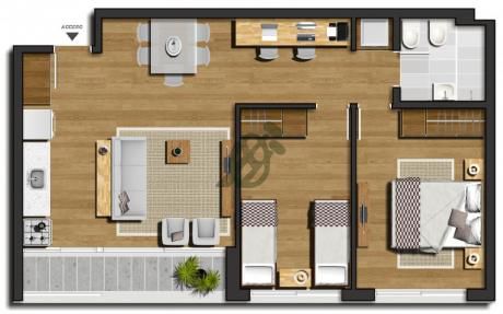 Apartamentos A Estrenar En Venta Sobre L.a. De Herrera