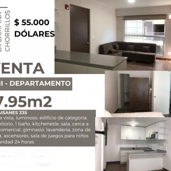 Departamento en venta en Chorrillos