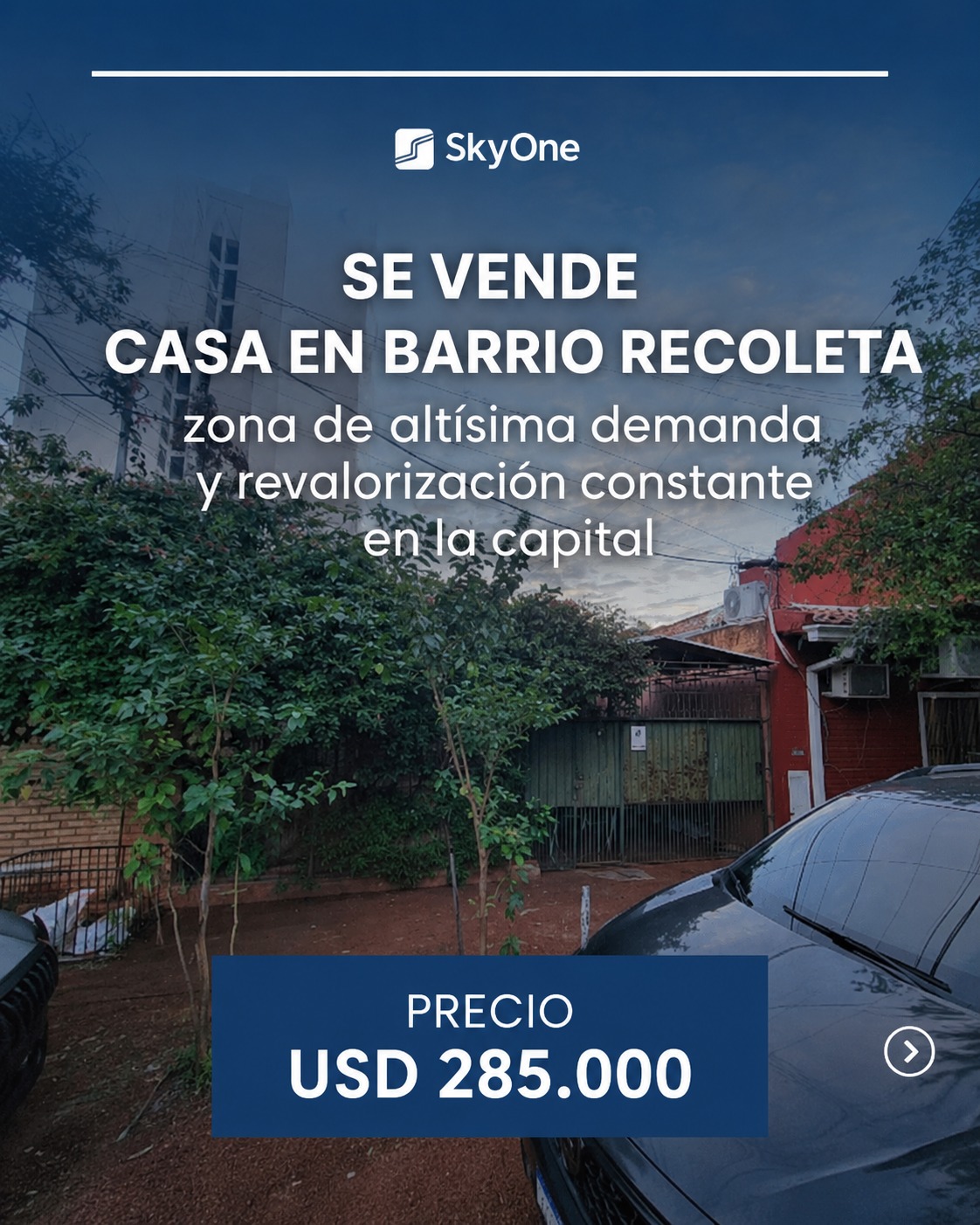 Casa en venta en Recoleta