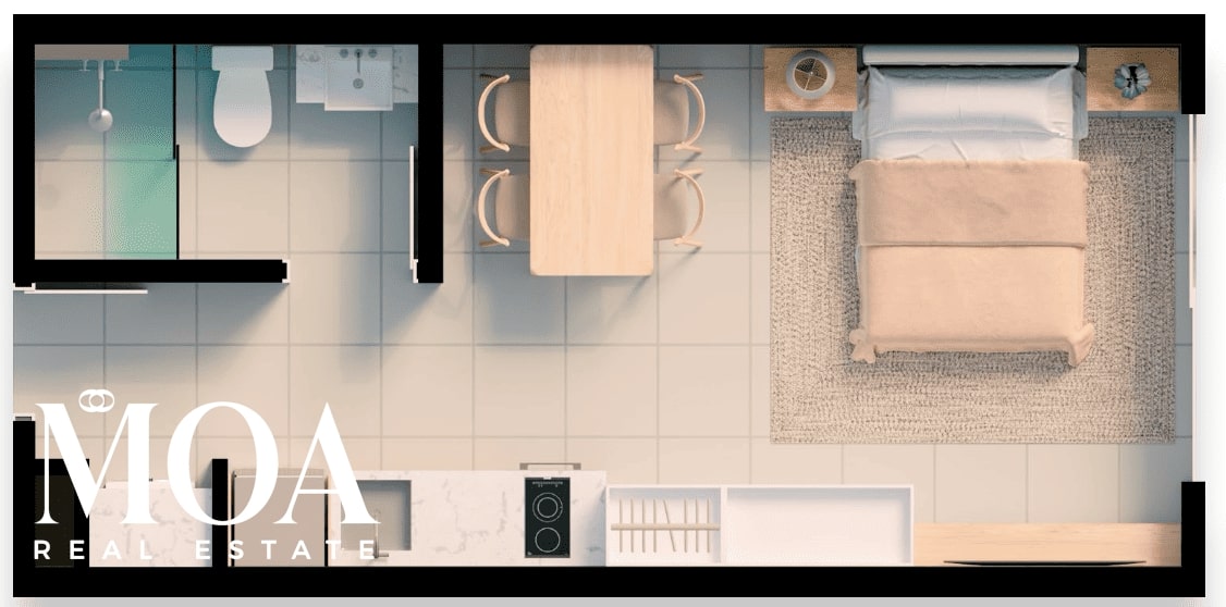 Departamento Monoambiente – Zuba 25 & Zuba 26 — foto 2