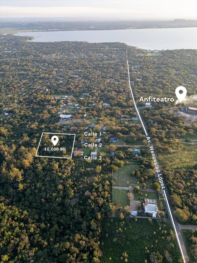 VENDO TERRENO DE 10.000 m² CON VISTA AL LAGO | ZONA ANFITEATRO | SAN BERNARDINO — foto 2