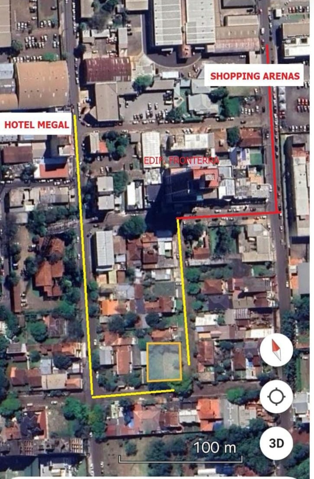 VENDO 2 TERRENOS EN ESQUINA, ZONA ARENA SHOP, KM 4!! 800MTS2 — foto 3