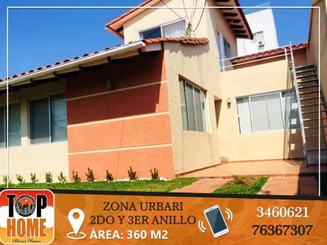 Alquiler Impecable Casa En Urbari