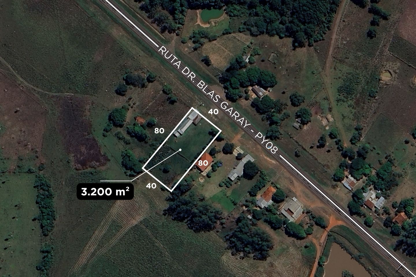 Vendo terreno comercial sobre ruta - Mbocayaty — foto 2