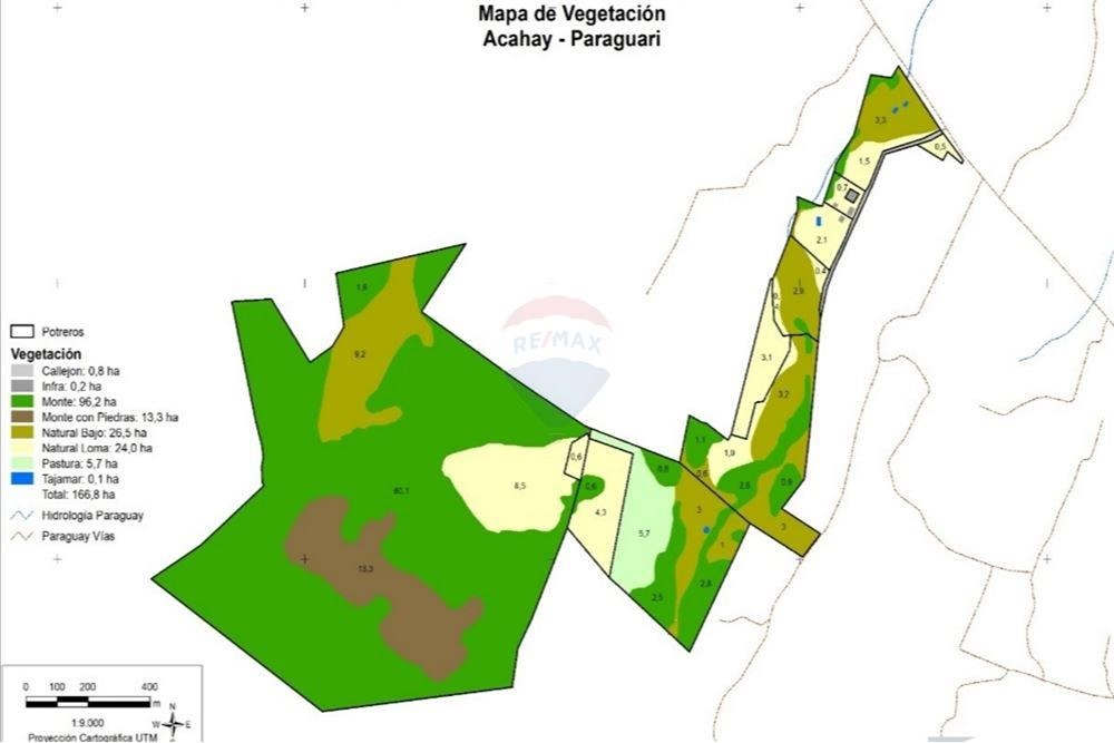 EN VENTA 166 HA SOBRE RUTA CARAPEGUA - ACAHAY — foto 3
