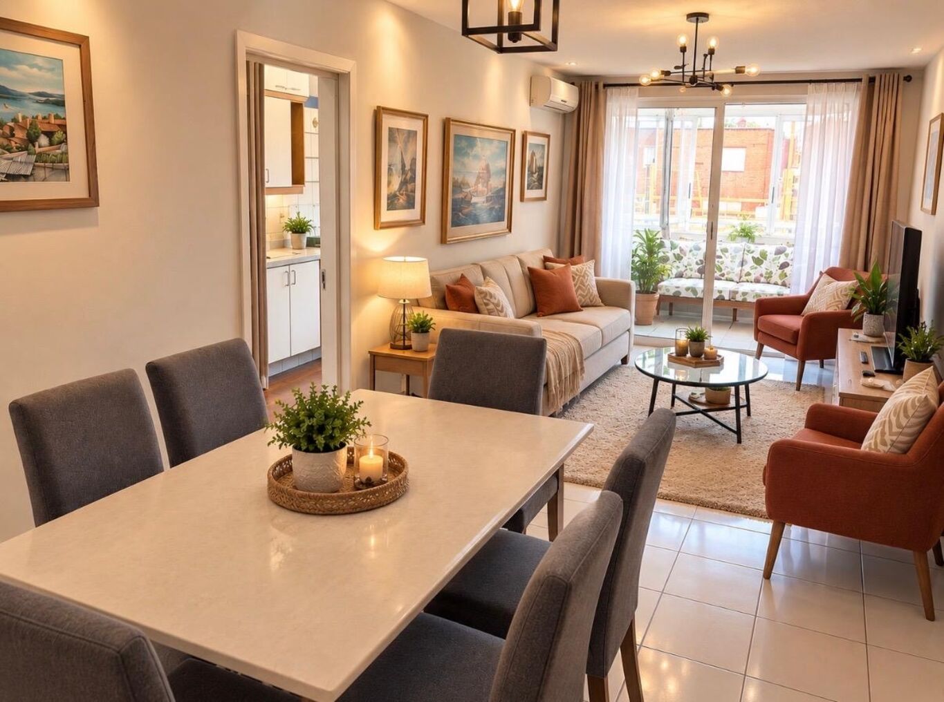 Alquiler de apartamento 2 dormitorios y 2 baños en Roosevelt, Punta del Este · Foto 2