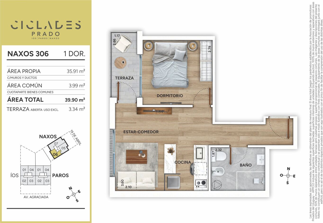 Alquiler de Apartamento 1 Dormitorio a Estrenar en el Prado · Foto 1
