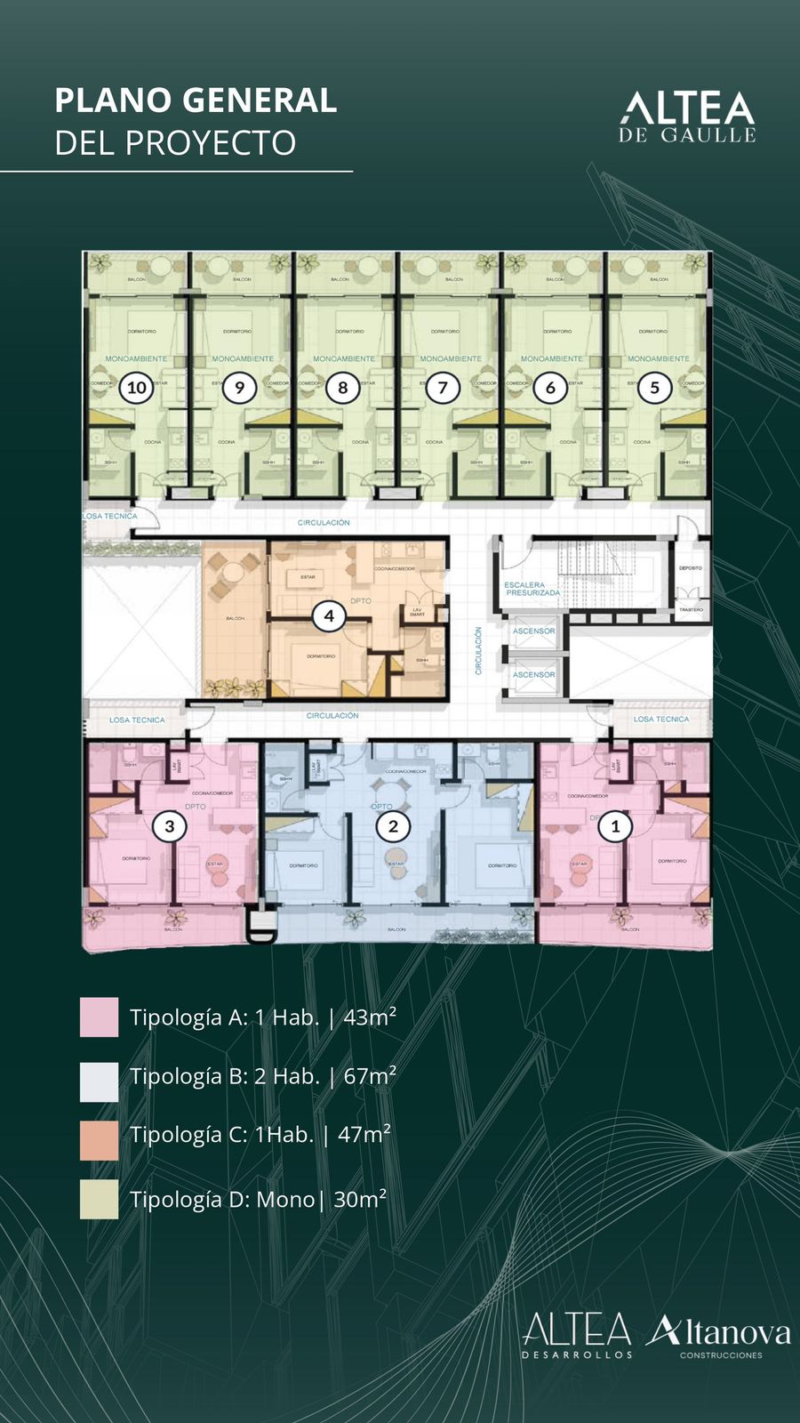 Departamentos en Venta- Edificio Altea de Gaulle — foto 2