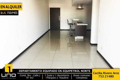 Departamento Equipado En Alquiler En Equipetrol Norte
