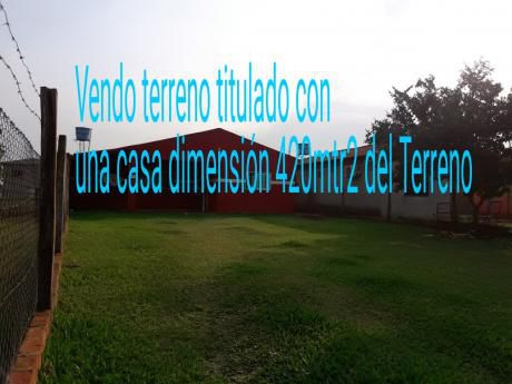 Vendo Terreno Con Casa..