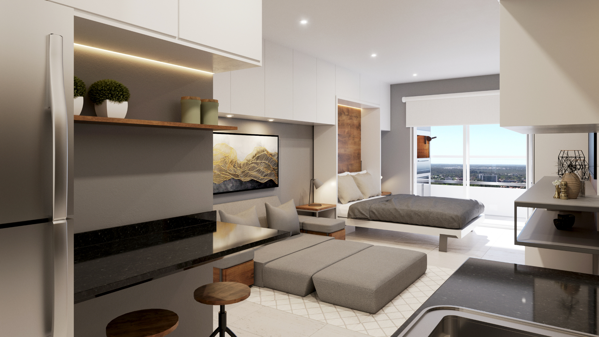 EN VENTA MONOAMBIENTE EN CIVIS ALPHA — foto 2