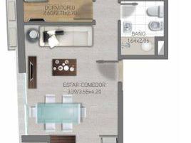 Estrene Ya! 2 Dorm + Garaje. Ideal Vivienda O InversiÓn. Renta Segura
