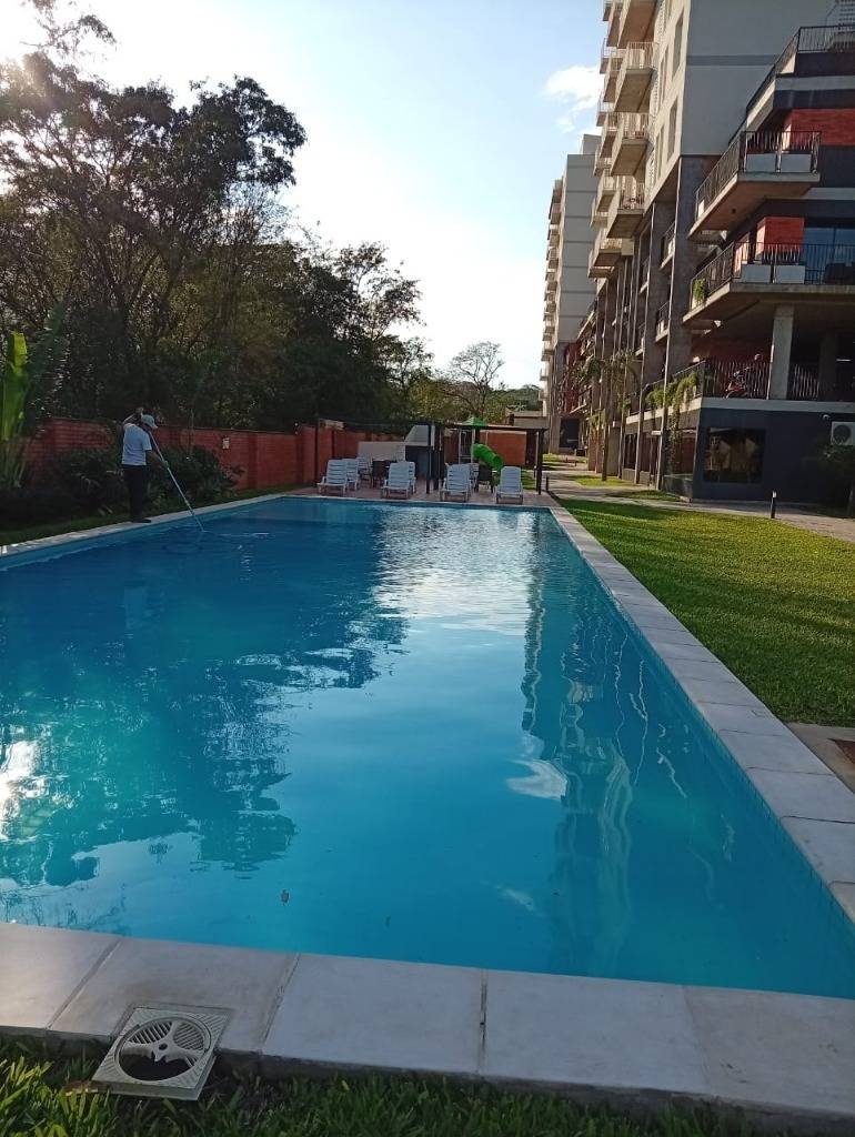 Alquilo departamento a estrenar s/ muebles zona aeropuerto, Luque   Oga Jardin — foto 3