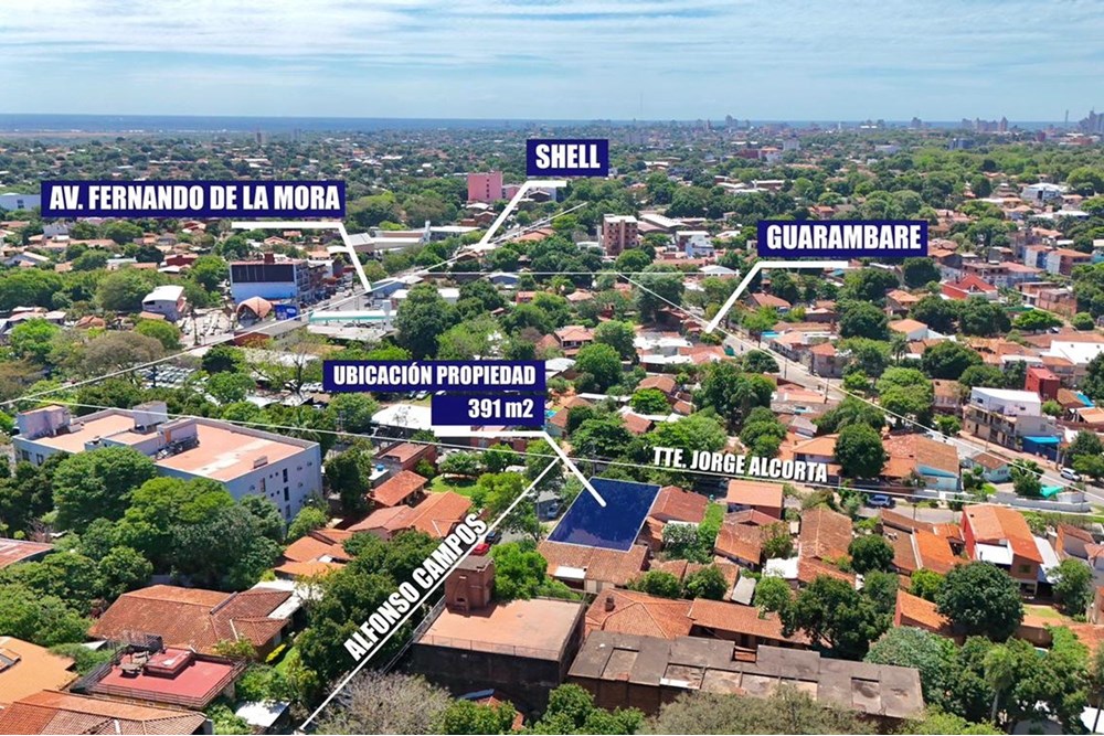Terreno-Venta-Tte 2do Alcorta esq. Dr. Alfonso B. Campos, Vista Alegre, Asunción — foto 2