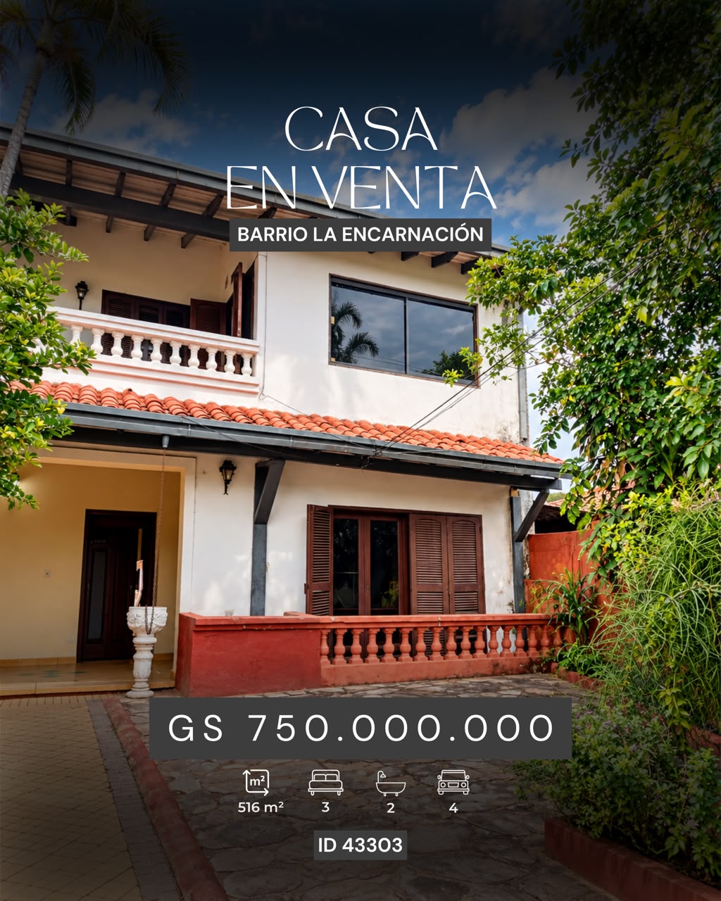 Casa en venta en La Encarnación