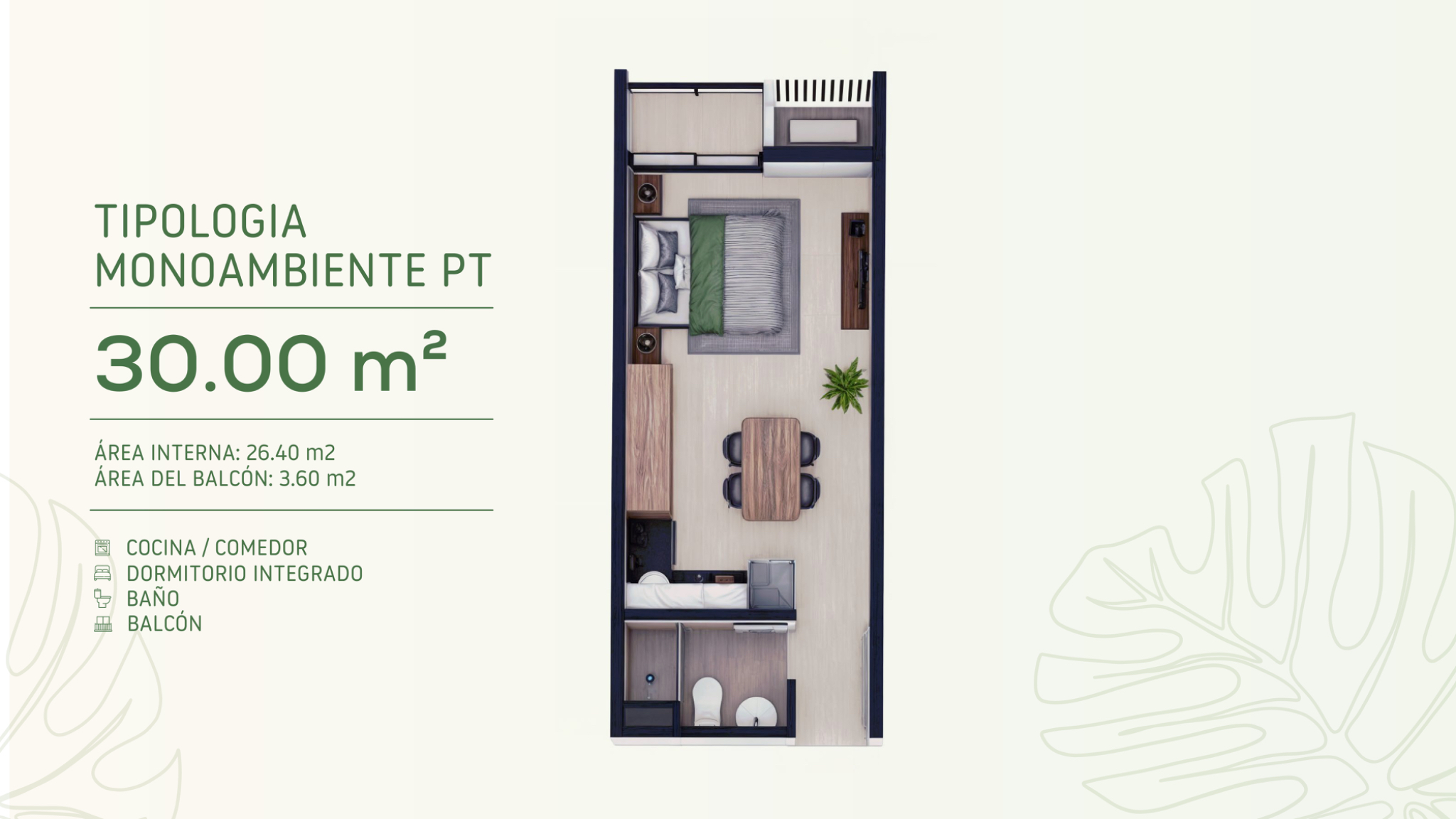 Hermoso Monoambiente en VERALTA — foto 3