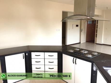 Lindo Departamento En Alquiler Sobre La Calle Ballivian