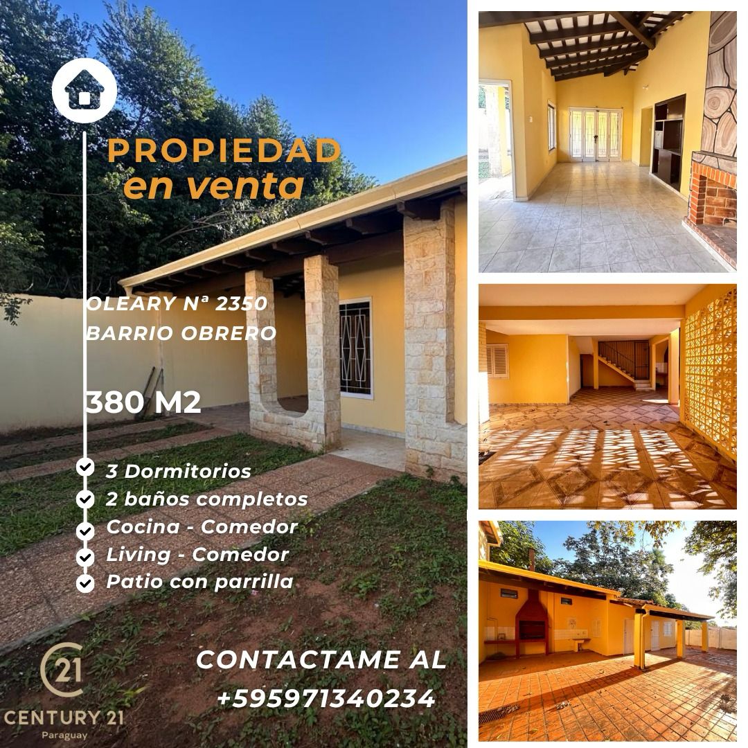Casa en venta en Obrero