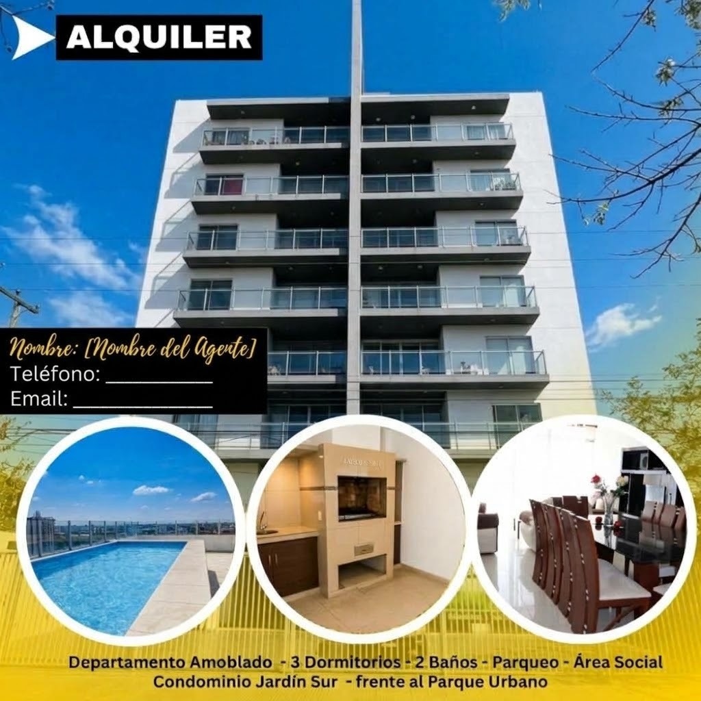 Departamento en alquiler en Sur