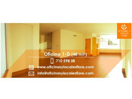 Alquiler De Oficina Nº 1-D (edificio Fiore) - Calle Batallon Colorados S/n