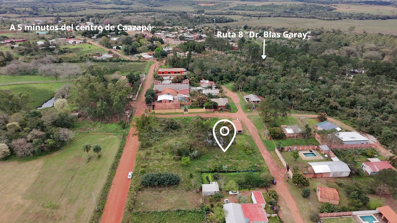 4 Terrenos En Venta En Caazapá – A 2 Cuadras De La Ruta 8 — foto 2