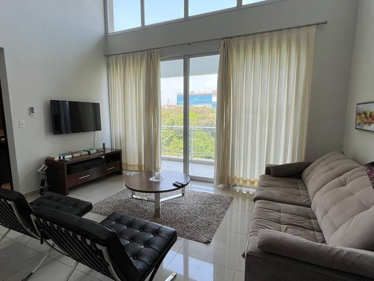 ALQUILO DEPARTAMENTO DÚPLEX AMOBLADO DE 3 DORMITORIOS EN TIERRA ALTA VILLA MORRA — foto 2