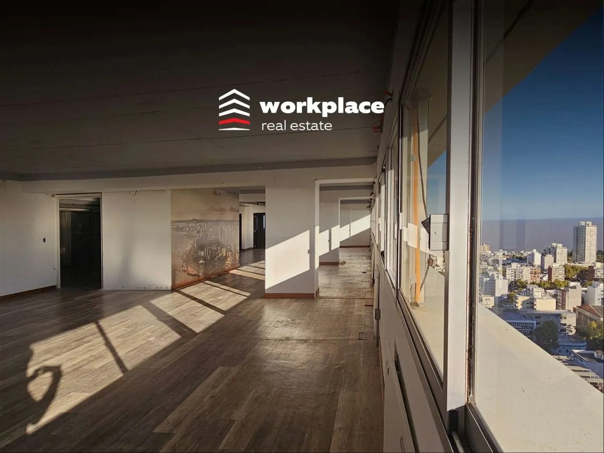 Alquiler - Oficina Cordon, 18 De Julio - Edificio Corporativo Primer Nivel - Vista Panoramica Unica En Montevideo