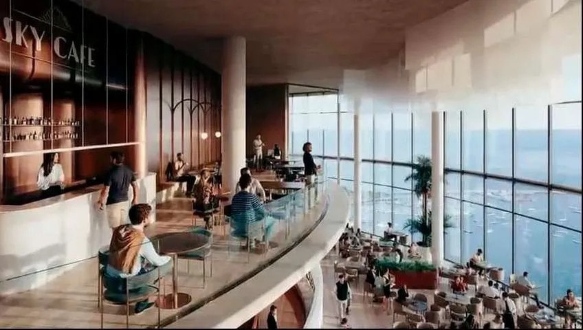 Alquiler Oficina Cosmos Tower / Df Buceo Con 4.000m2 De Amenities / A Estrenar · Foto 3