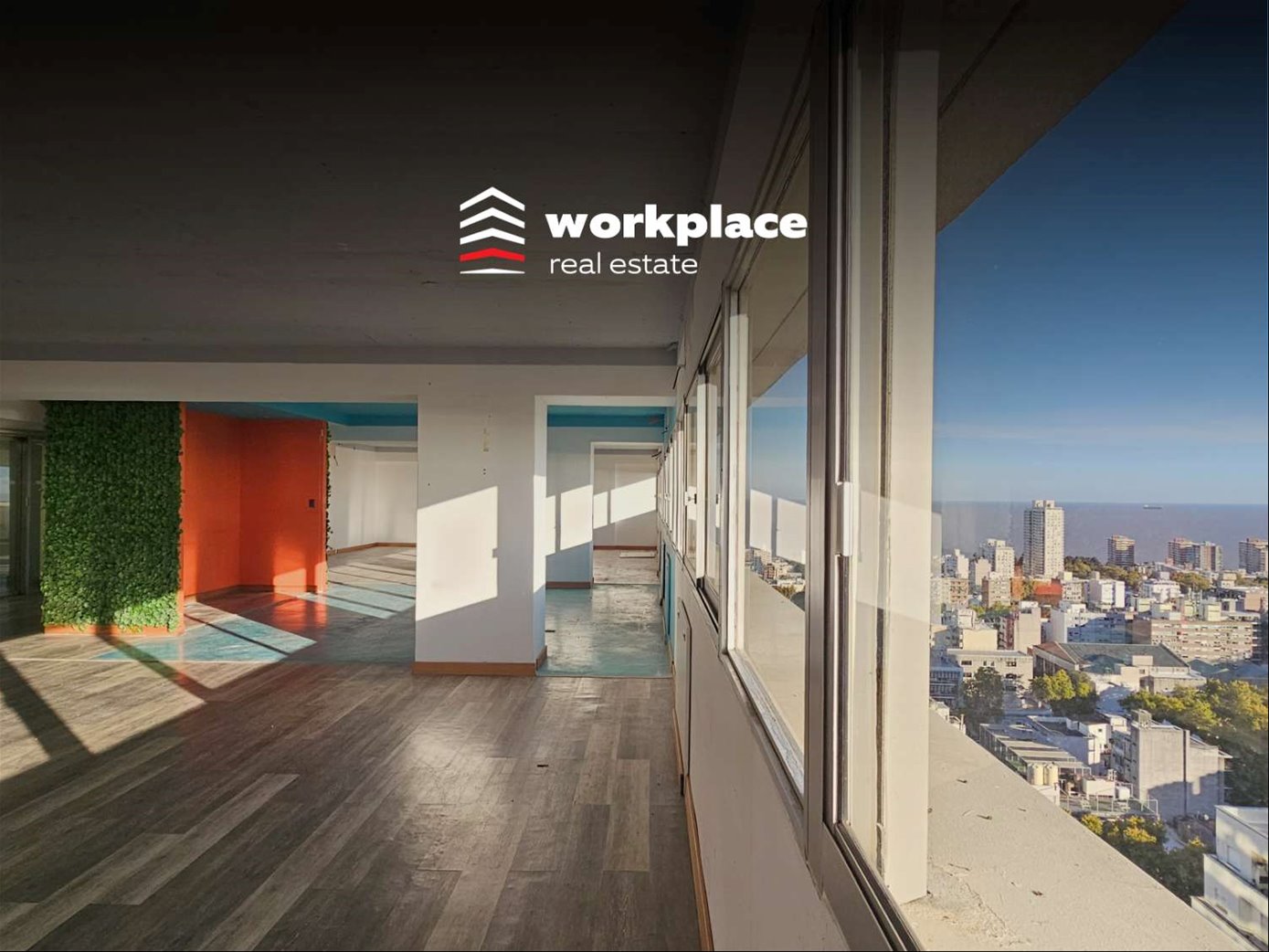 ALQUILER - OFICINA CENTRO - EDIFICIO CORPORATIVO PRIMER NIVEL - VISTA PANORAMICA UNICA EN MONTEVIDEO