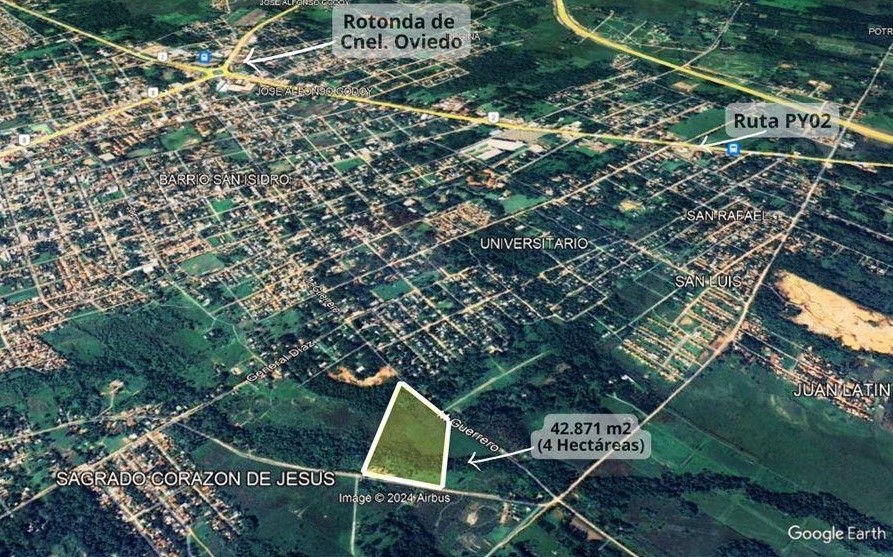 Vende Terreno En Coronel Oviedo — foto 2