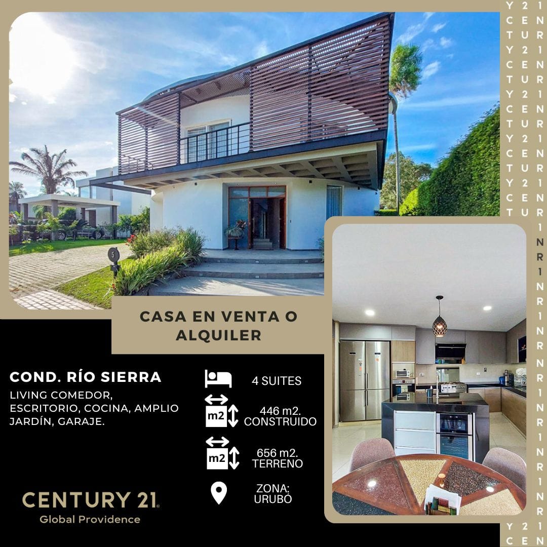 Casa en alquiler en Urubó
