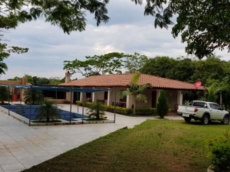 Remató Casa Quinta Con 25 Hectareas En Piribebuy