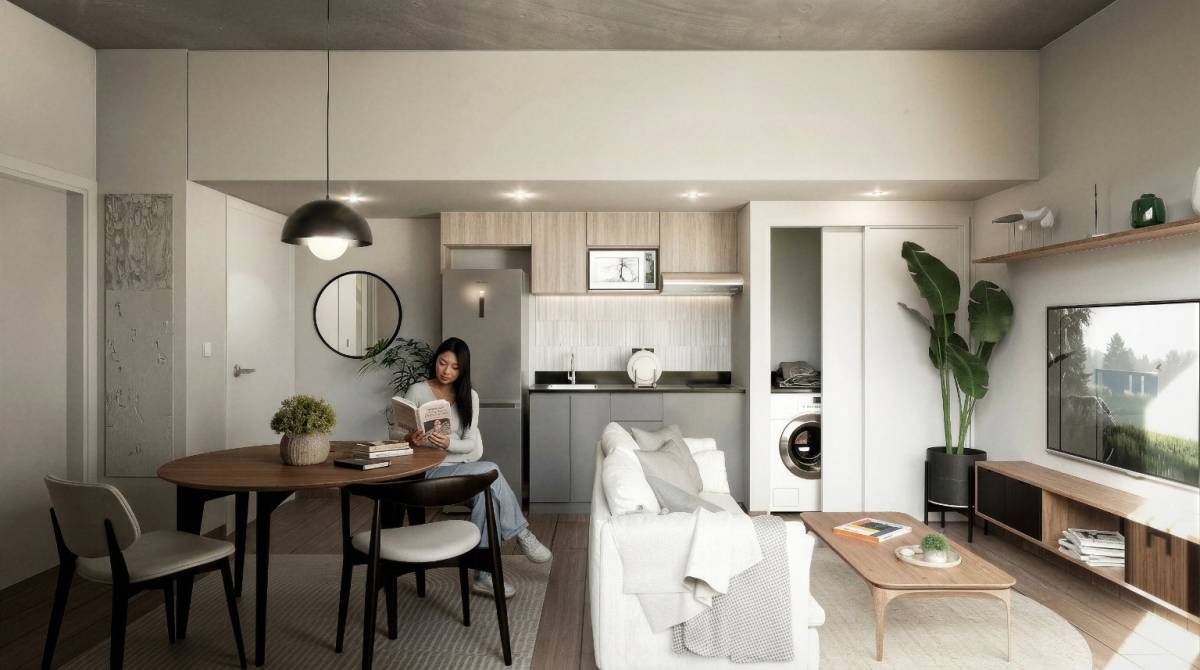 VENDO DEPTO 1 DORMITORIO EN POZO EDIFICIO DHOME — foto 2