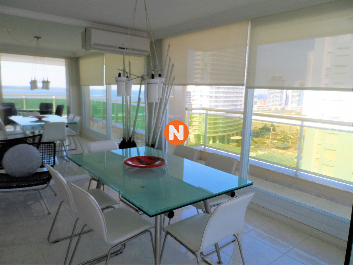 Apartamento en Alquiler, Mansa, Punta del Este, 3 Dormitorios. · Foto 5