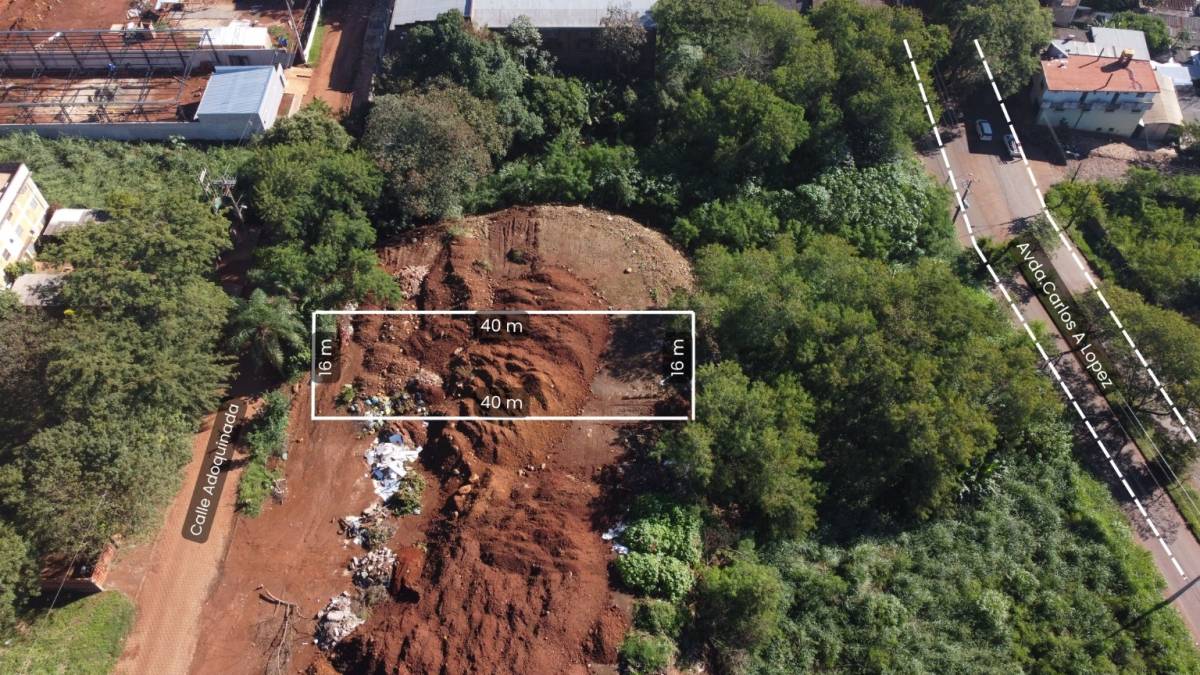 VENDO TERRENO EN CIUDAD DEL ESTE CENTRO A PASOS DEL FUTURO EDIFICIO ATLANTIS — foto 3