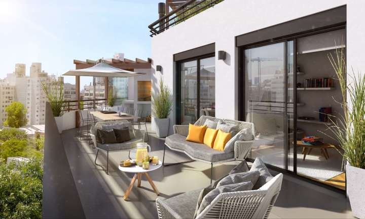 Alquiler apartamento 1 dormitorio en Punta Carretas, Barbacoa con parrillero, Gimnasio, Cowork, Rooftop y Lavadero. · Photo 6
