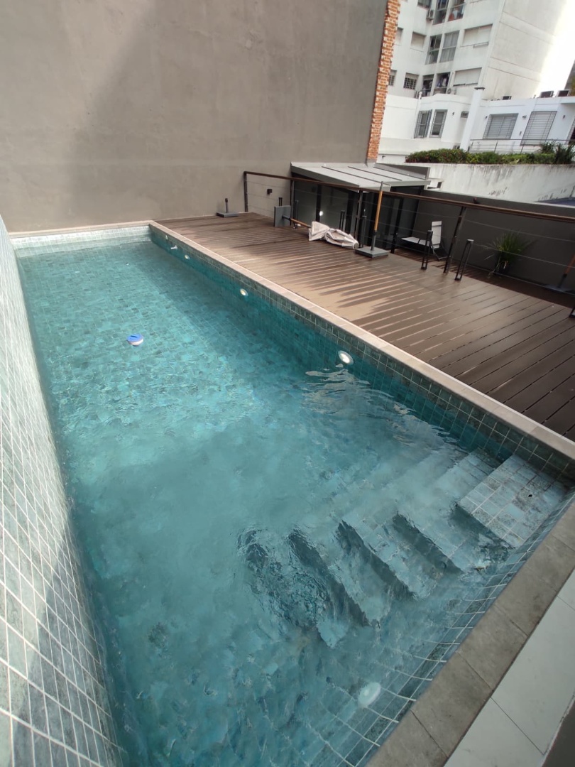 Alquiler Apartamento Ambiente Amueblado en P. Berro centro Pocitos con Piscina, Gym, Bbca.