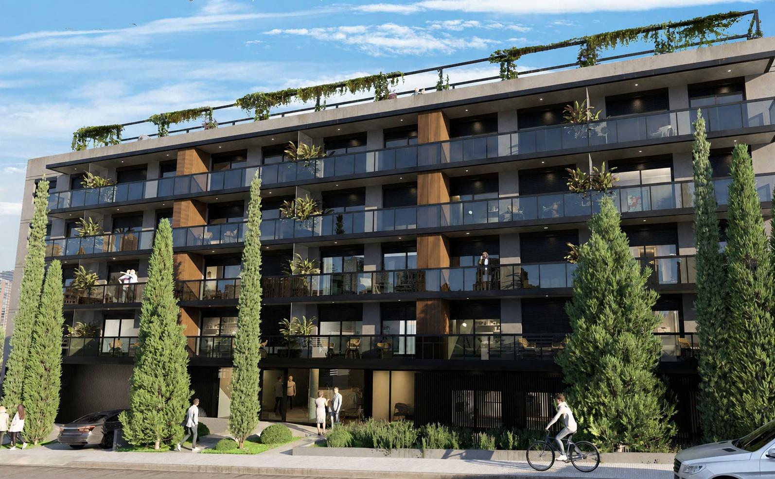 En el tranquilo barrio de Buceo, ofrecemos 127 unidades de 1 y 2 dormitorios con Amenities pensados para disfrutar con amigos