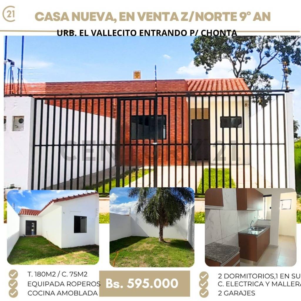 Casa en alquiler en Norte