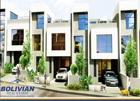 Achumani Las Lomas, Preciosa Casa Estilo Townhouse, A Estrenar