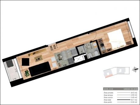 Cordón - Palermo: Ventura Design 1 Domitorio