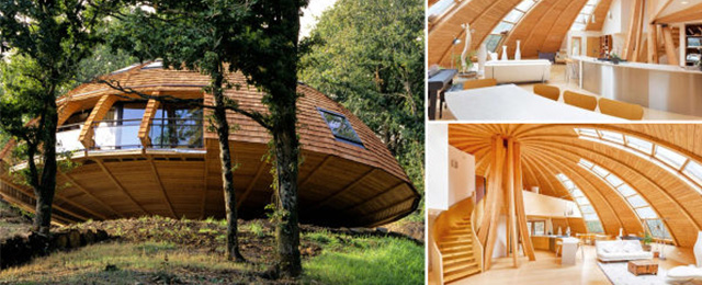 La “casa cúpula” sustentable que gira para aprovechar la luz solar -  InfoCasas