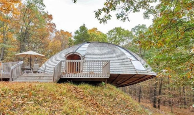 La “casa cúpula” sustentable que gira para aprovechar la luz solar -  InfoCasas
