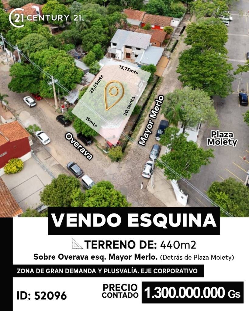 Vendo terreno en esquina ASUNCION - Sobre overava - — foto 3