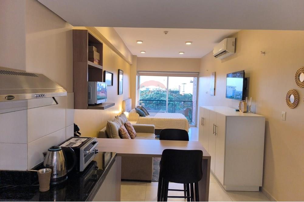 Monoambiente con renta activa en Villa Morra edificio Life Mariscal — foto 2