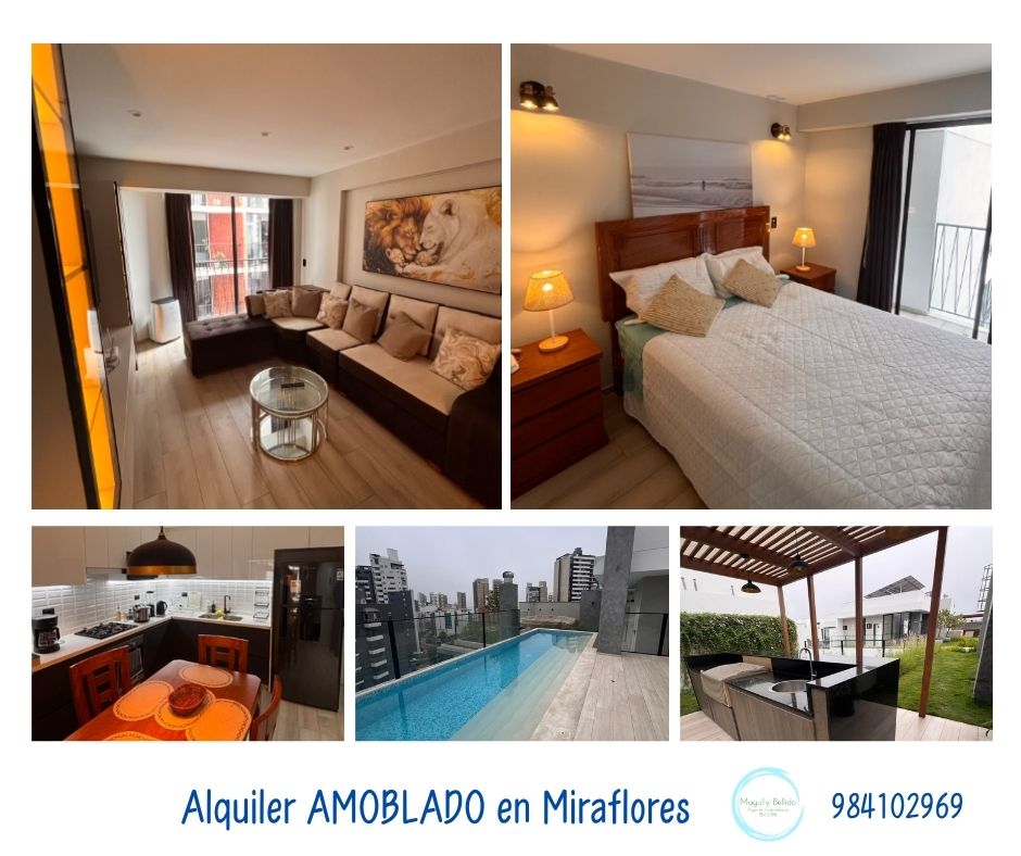Departamento en alquiler en Miraflores