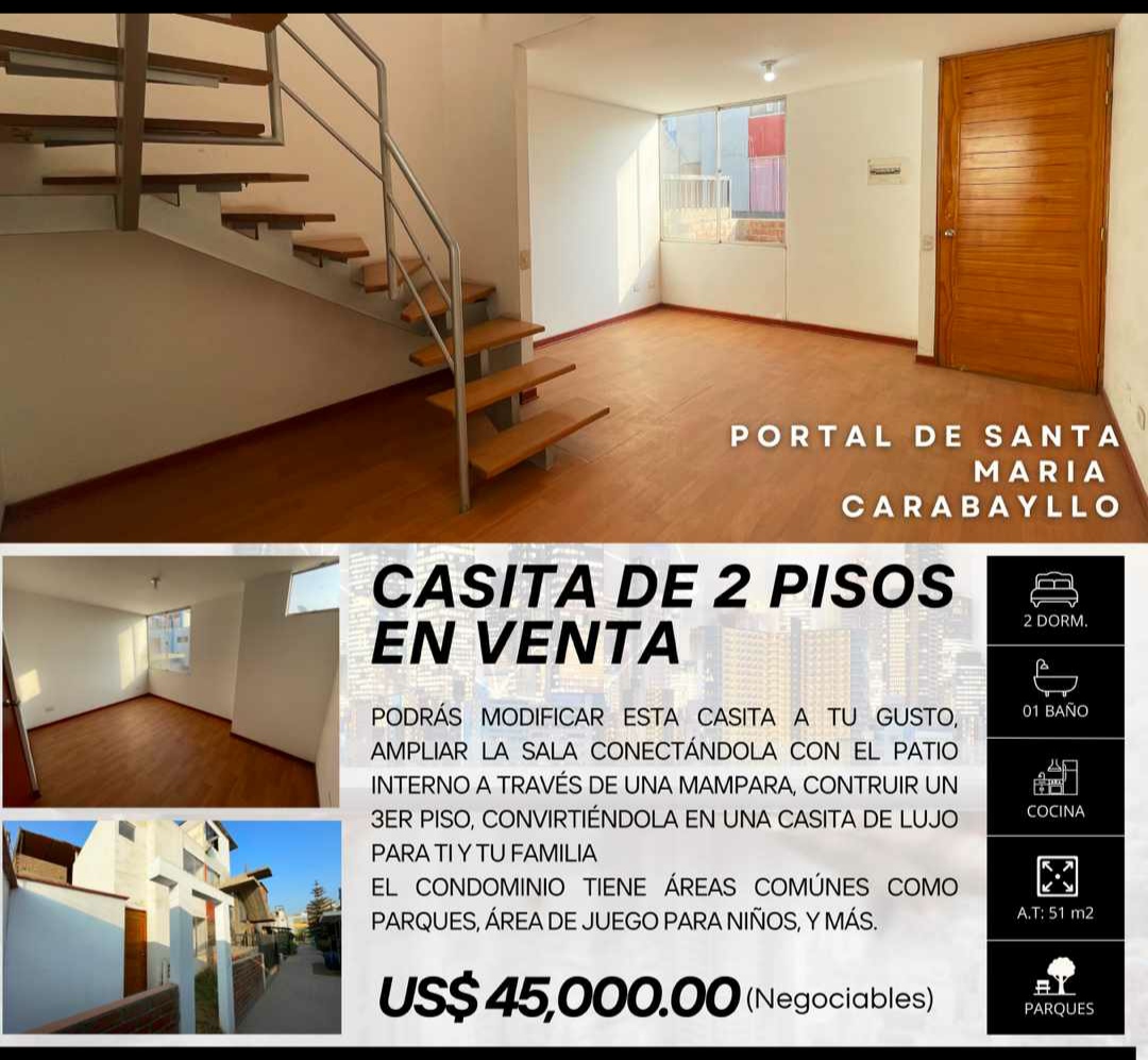 Casa en venta en Carabayllo